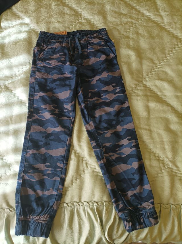 Pantalón niño camuflaje