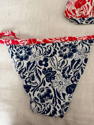Bikini Pepe Jeans Rojo y Azul Talla S