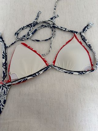 Bikini Pepe Jeans Rojo y Azul Talla S