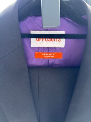 Traje chaqueta negro niño Talla 14