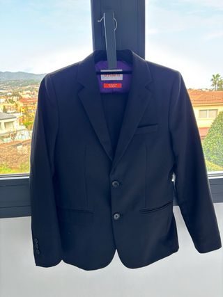 Traje chaqueta negro niño Talla 14
