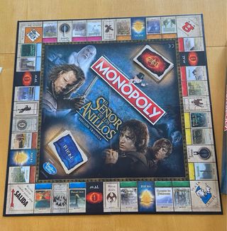 Monopoly El Señor de los Anillos Edición Trilogia