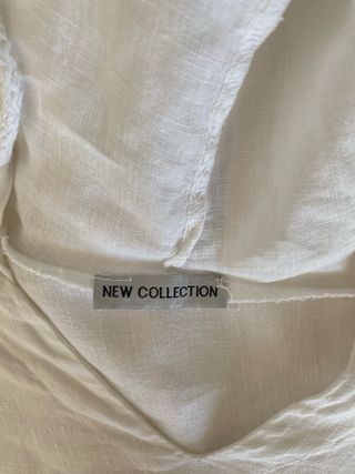 Camisa Lino Oversize Blanca