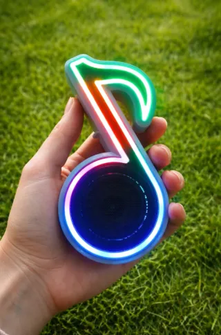 Altavoz Bluetooth Musical Neon