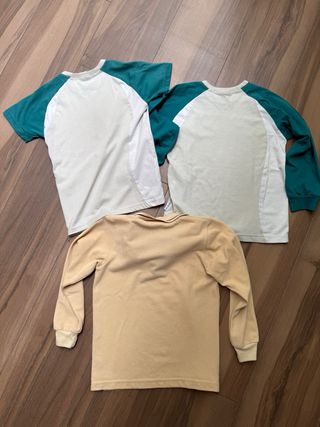 4 Camisetas y 1 polo bonito Talla 6 Mas Camarena