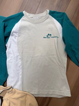 4 Camisetas y 1 polo bonito Talla 6 Mas Camarena