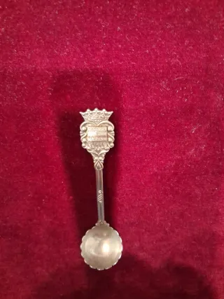 4 Cucchiaini da collezione 2 in alpaca