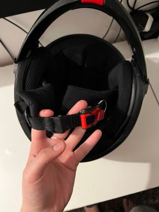 2 Cascos Moto LEM Integrales Negro