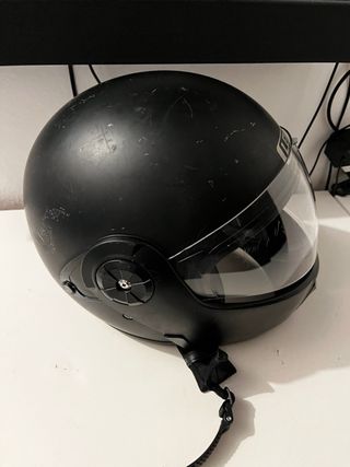 2 Cascos Moto LEM Integrales Negro