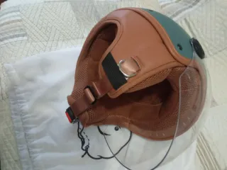 Casco Tucano Urbano Verde y Marrón Para chica