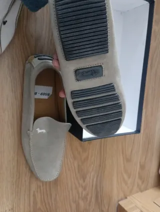 Mocasines Hombre Beige Talla 45 Nuevos