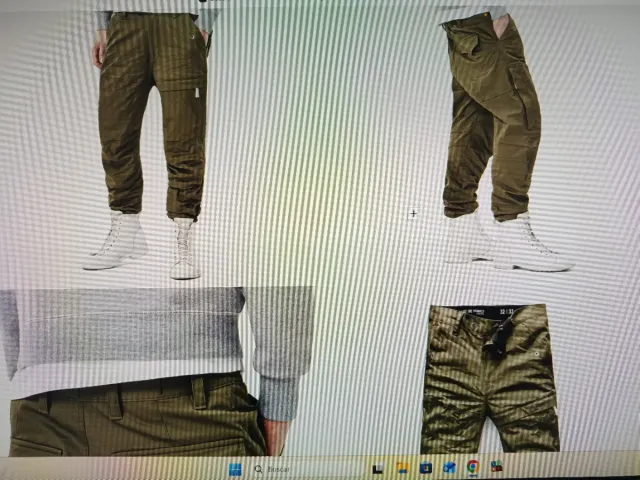 Pantalón G-Star Rackam Cargo 32/32 Verde