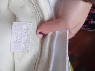 Bolso de hombro blanco MATTIES sin estrenar