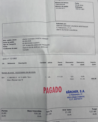 Aspiradora Kärcher VC3