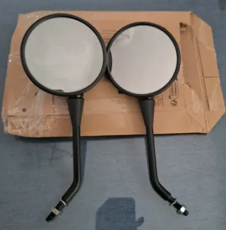 Retrovisores Moto Universales 12cm Tornillos 8 mm