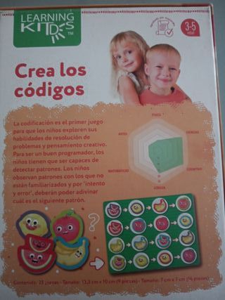 Juego Crea los códigos Falomir