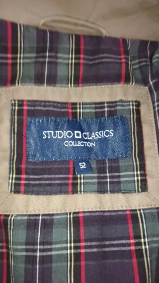 Chaqueta Studio Clasic Hombre T.52 Beige