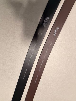 2 Cinture in Pelle Levi's Donna Nero/Marrone