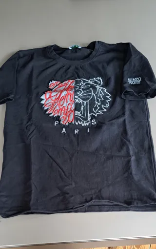 Camiseta Kenzo Negra Talla S/M