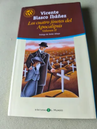 Libro,Los 4 jinetes del apocalipsis(volumen 1 y 2)