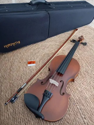 Violín 4/4 tamaño adulto, Estuche, Arco y Resina