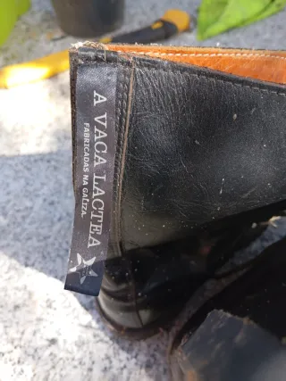 Botas de piel estilo militar artesanales