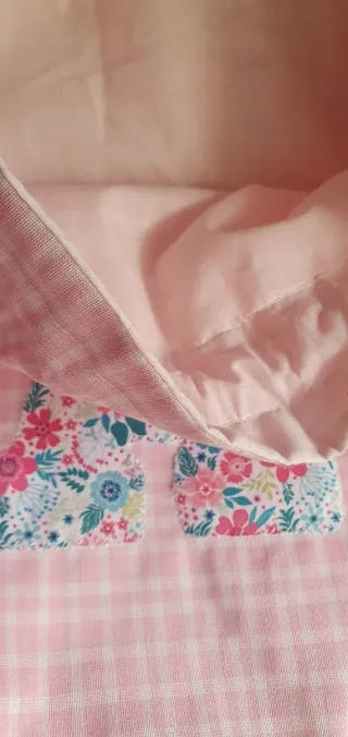 Mochila  Rosa con Inicial A