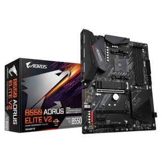 ‼️NUEVA‼️ PLACA BASE B550 AORUS ELITE V2 AM4 [SIN USO]