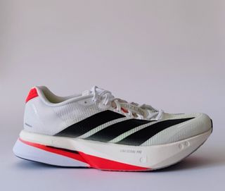 37 - Adidas Adizero Boston 13 Mujer - Cloud white