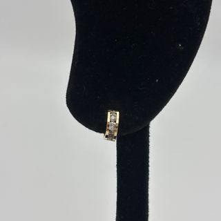 Pendientes de oro 14kt con circonitas