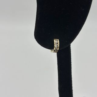 Pendientes de oro 14kt con circonitas