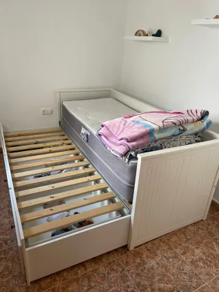 Cama nido Ikea Hermes con 2 colchones