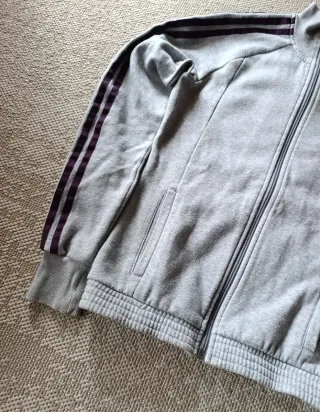 Chaqueta Adidas vintage mujer gris/morado