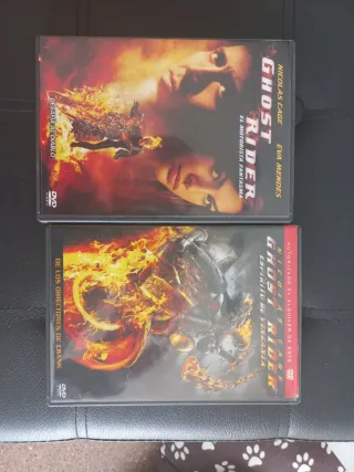 Ghost Rider DVD 1 y 2