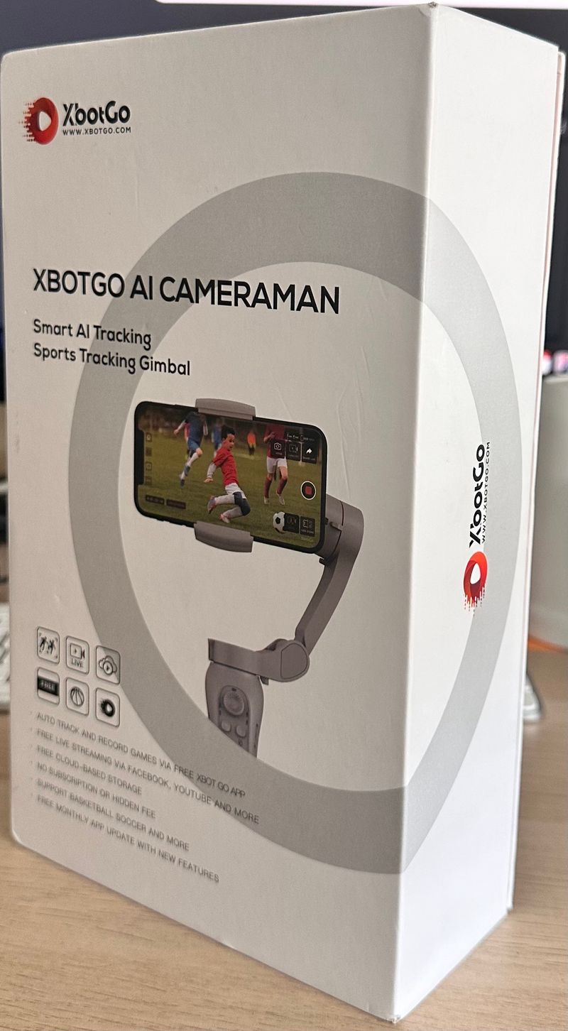 XbotGo AI CAMERAMAN Gimbal Seguimiento Deportes afbeelding 2