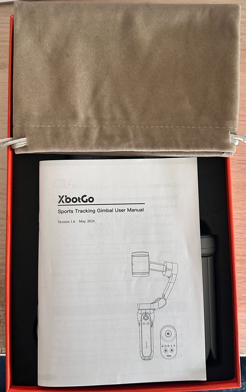 XbotGo AI CAMERAMAN Gimbal Seguimiento Deportes afbeelding 4