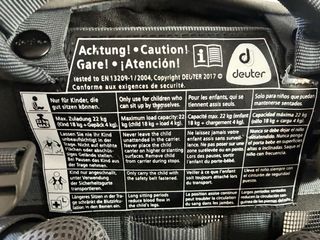 Mochila Portabebés Deuter Senderismo