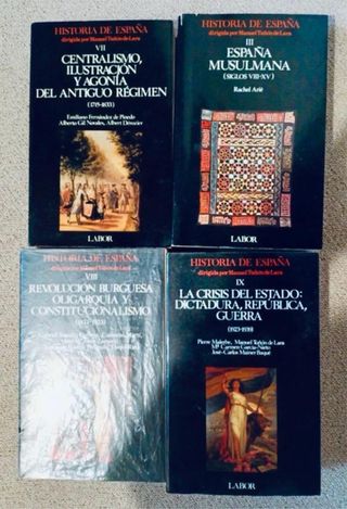Historia de España. Editorial Labor. 4 libros