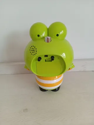 Despertador infantil rana con luz