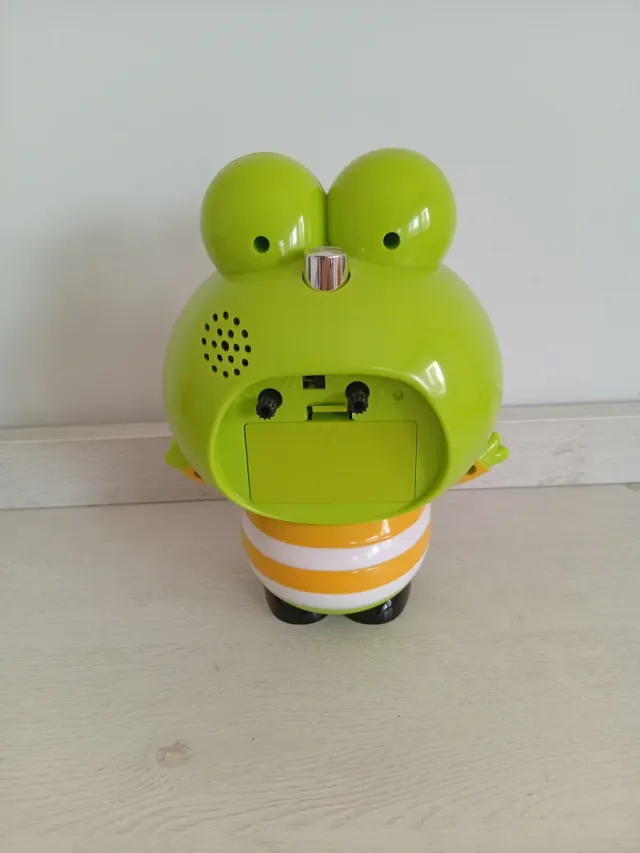 Despertador infantil rana con luz