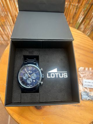 Reloj Lotus Mod L51 Negro y Azul
