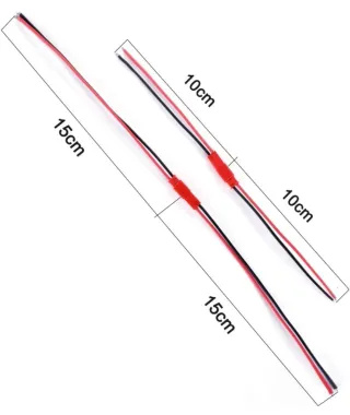 Conectores JST SYP 2 Pines (Macho y Hembra)