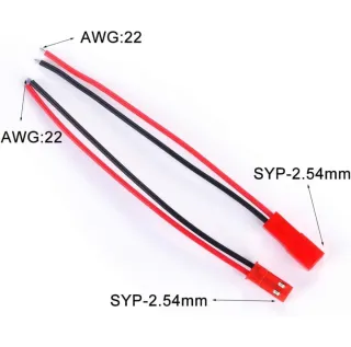 Conectores JST SYP 2 Pines (Macho y Hembra)