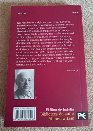 Novela "FIASCO"-STANISLAW LEM