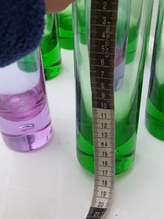 Bicchieri Murano vintage verdi e viola