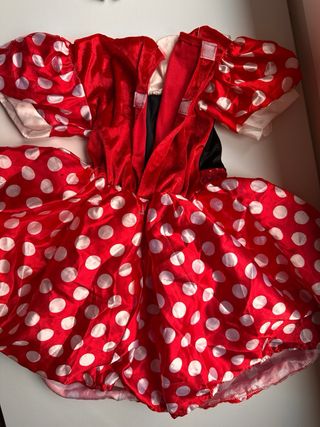 Disfraz Minnie Mouse Talla 6-8 años