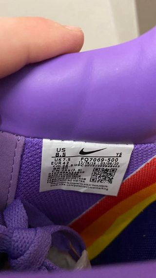 Nike Air Force 1 Flea Moradas