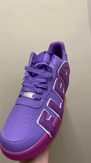 Nike Air Force 1 Flea Moradas