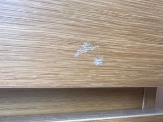 Cajonera de madera color beige/marrón