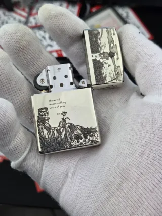 Encendedor Zorro Grabado Obito Rin